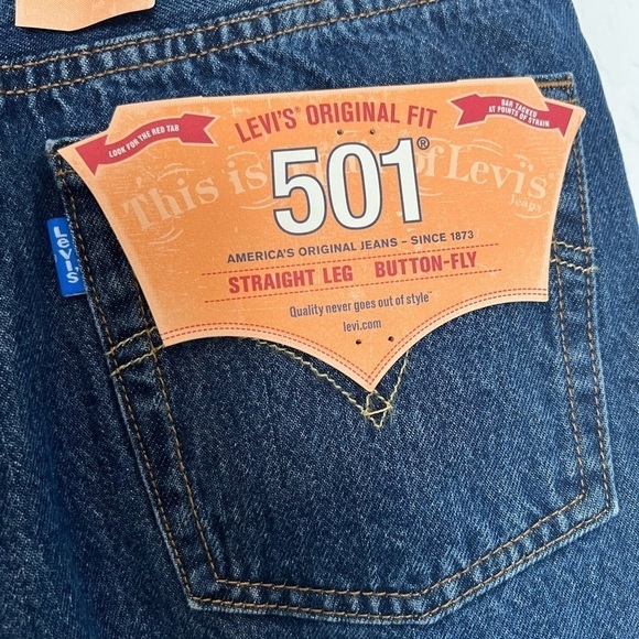 NEW Levi’s Super Mario High Rise Denim Shorts - Picture 6 of 10